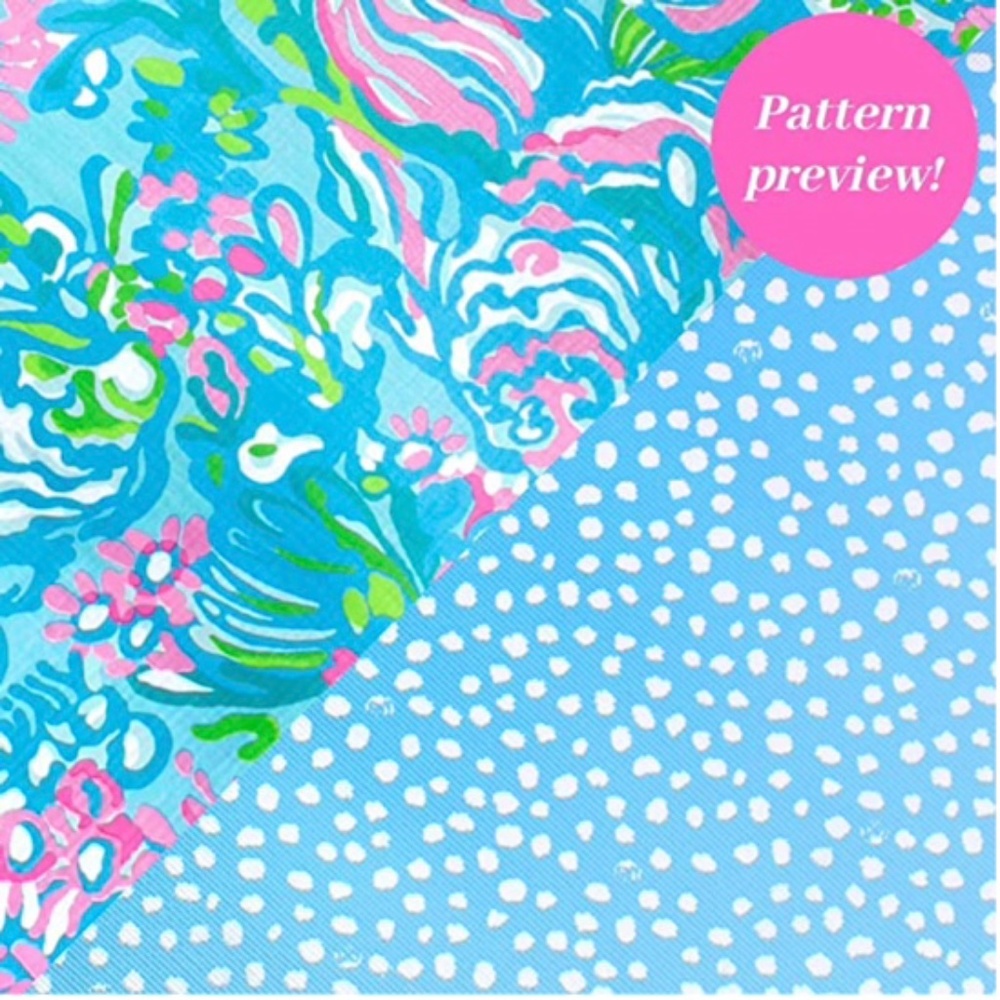 NWT Lilly Pulitzer Yoga Mat - Aqua la Vista